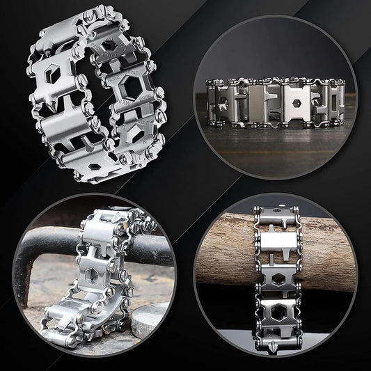 29-in-1 Multifunctional Stainless Steel Bracelet
